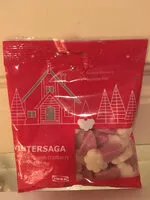 Mängden socker i Vintersaga - Foam candy with crawberry and vanillaa flavour