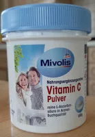 Mängden socker i Vitamin C Pulver