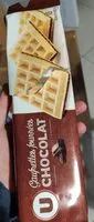 Mängden socker i gaufrettes fourrés chocolat