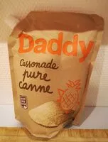 Mängden socker i Daddy Cassonade pure canne