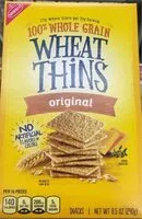 Mängden socker i Wheat thins