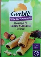 Mängden socker i Crousti'pause cacao noisettes