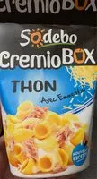 Mängden socker i Cremio Box Thon