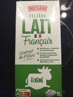Mängden socker i Lait écrémé
