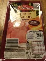 Mängden socker i Filet de bacon