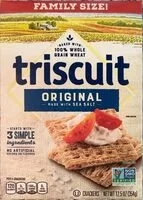 Mängden socker i Triscuit Original