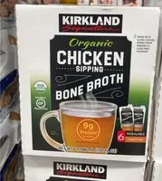 Mängden socker i Organic chicken bone broth