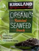 Mängden socker i Organic roasted seaweed snack