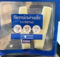 Mängden socker i Queso semicurado