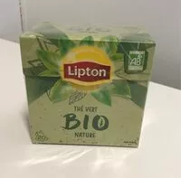 Mängden socker i Lipton Thé Vert Bio