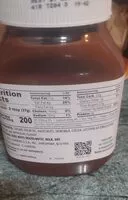 Mängden socker i Nutella