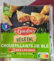 Mängden socker i Croustillants de blé aux legumes vegetal