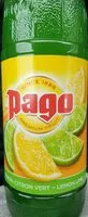 Mängden socker i Pago Citron - Citron Vert