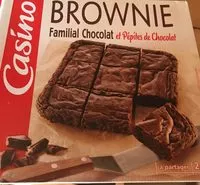 Mängden socker i Brownie familial