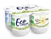 Mängden socker i Danone Eco Vainilla
