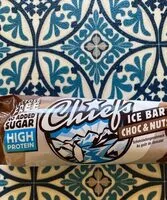 Mängden socker i Ice Bar choc & nuts