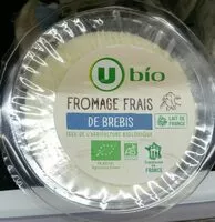 Mängden socker i fromage frais  de brebis U Bio