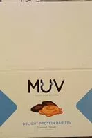 Mängden socker i Delight protein bar caramel flavour