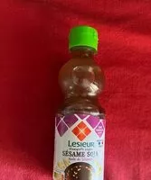 Mängden socker i Vinaigrette légère Sésame Soja Lesieur
