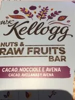 Mängden socker i Kellogg raw fruits bar