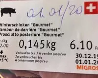 Mängden socker i Jambon de derriere