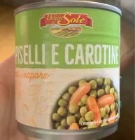 Mängden socker i Piselli e carotine