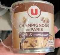 Mängden socker i Champignon de paris