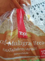Mängden socker i ขนมปังมัลติเกรน