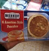 Mängden socker i 6 American Style Pancakes