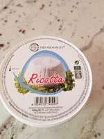 Mängden socker i Ricotta