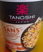 Mängden socker i Tanoshi nouilles saveur poulet yakitori et gingembre