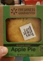 Mängden socker i Apple pie