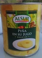 Mängden socker i PIÑA EN SU JUGO