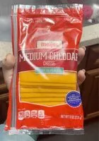 Mängden socker i Medium Cheddar Cheese