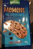 Mängden socker i Moment big choco chips