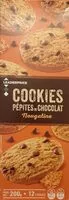 Mängden socker i Cookies pépites de chocolat et nougatine