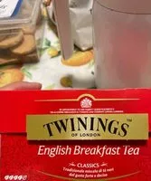 Mängden socker i English breakfast tea