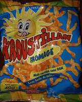 Mängden socker i kroustillan fromage