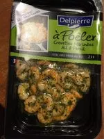 Mängden socker i Crevettes marinees à pôeler