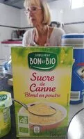 Mängden socker i Sucre de canne blond en poudre