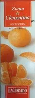 Mängden socker i Zumo de clementina refrigerado