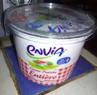 Mängden socker i crème fraiche entière épaisse