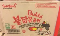 Mängden socker i Hot Chicken Flavor Ramen