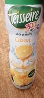 Mängden socker i Teisseire citron