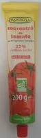 Mängden socker i Concentré de tomates