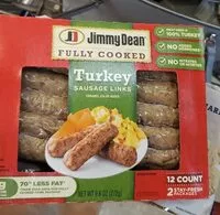 Mängden socker i Turkey sausage links