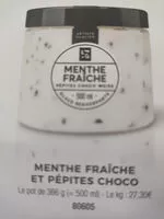 Mängden socker i artiste glacier menthe fraiche
