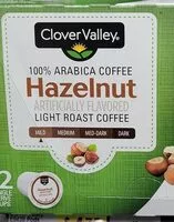 Mängden socker i Hazelnut Light Roast Coffee