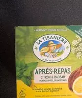 Mängden socker i Infusion  Après-Repas Citron Baobab