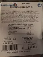 Mängden socker i Beignets chocolats